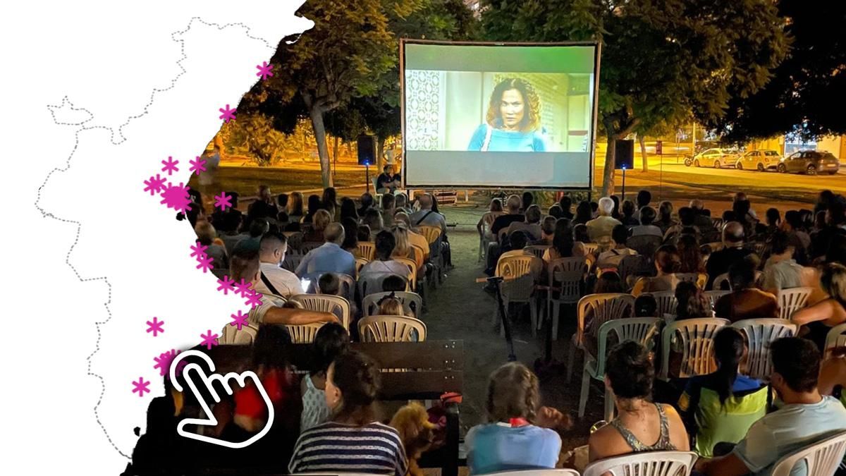 El cine nocturn a l'aire lliure pot ser un plan perfecte per a les nits d'estiu