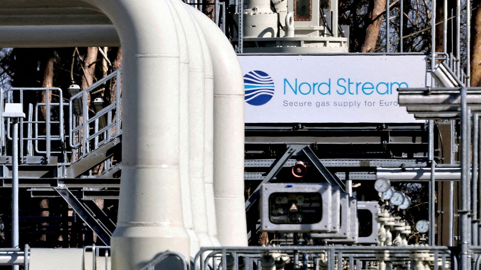 Instal·lacions del gasoducte Nord Stream a Lubmin (Alemanya)