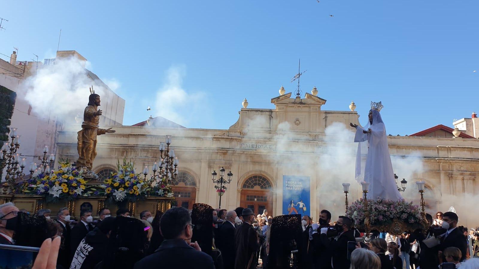 Castelló de la Plana celebra l'Encontre en la plaça Major de l'Ajuntament