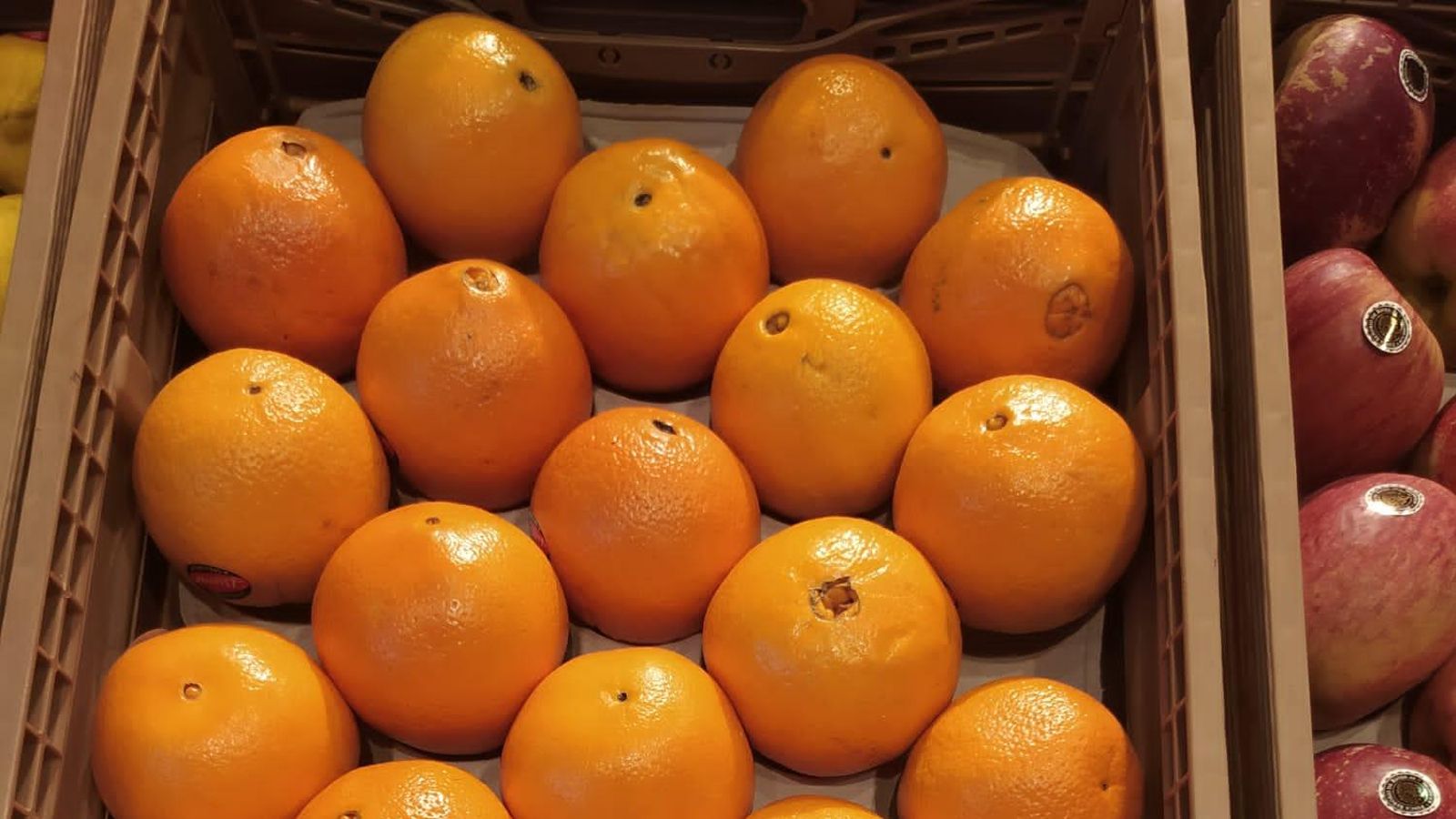 Cítrics en una botiga