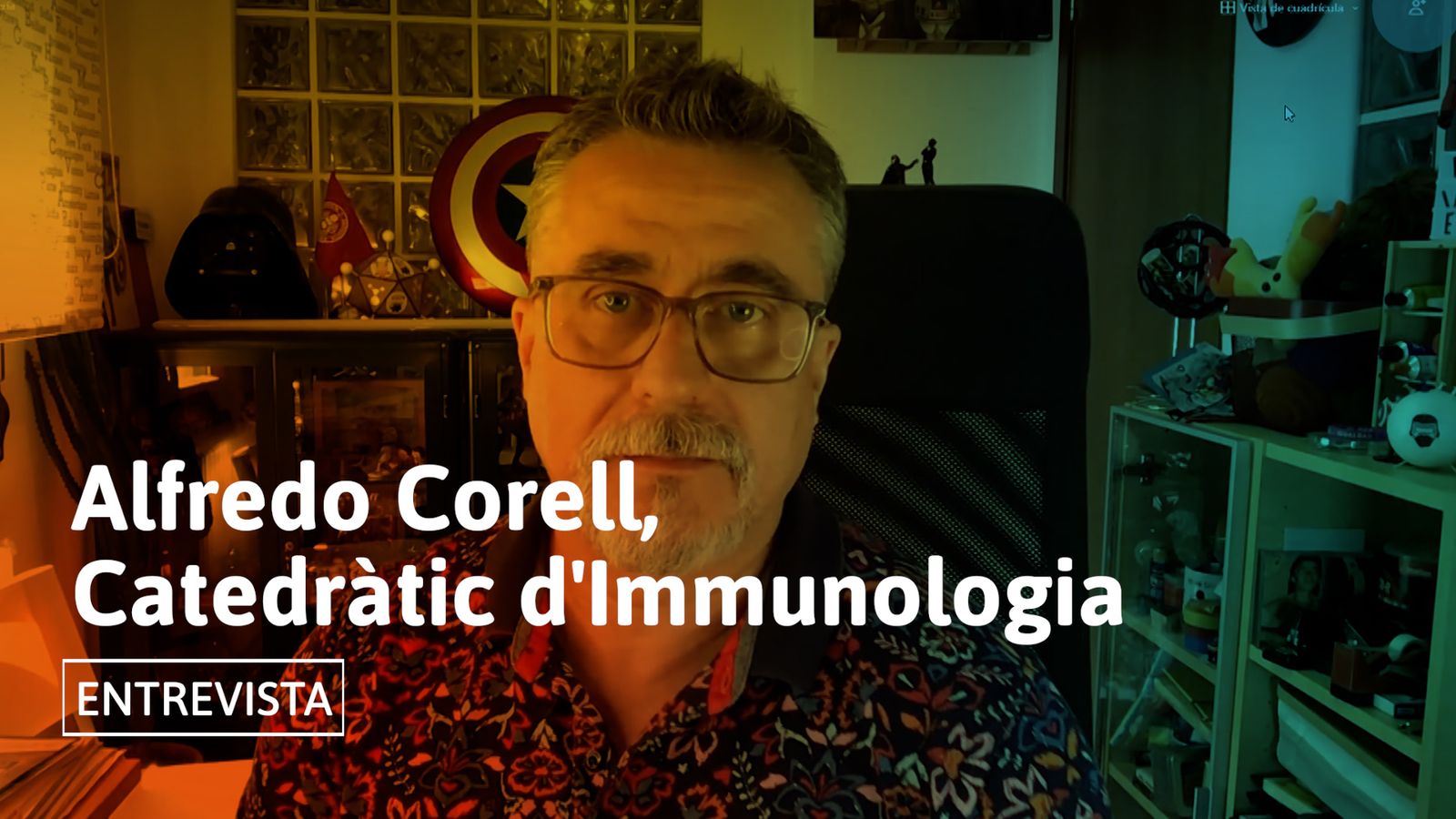 Entrevista a Alfredo Corell, catedràtic d'Immunologia de la Universitat de Valladolid