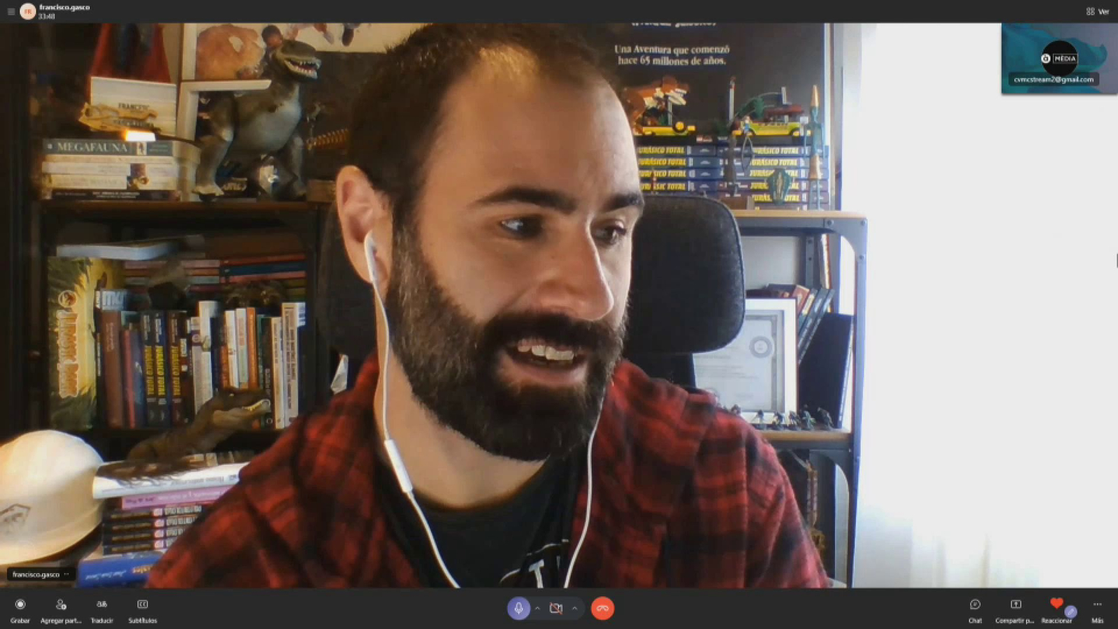 Captura de l'entrevista a Pakozoico