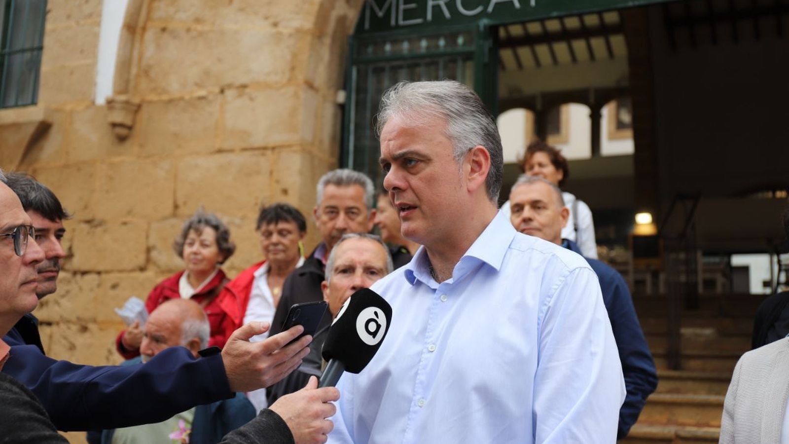 Héctor Illueca aquest dimecres a Xàbia