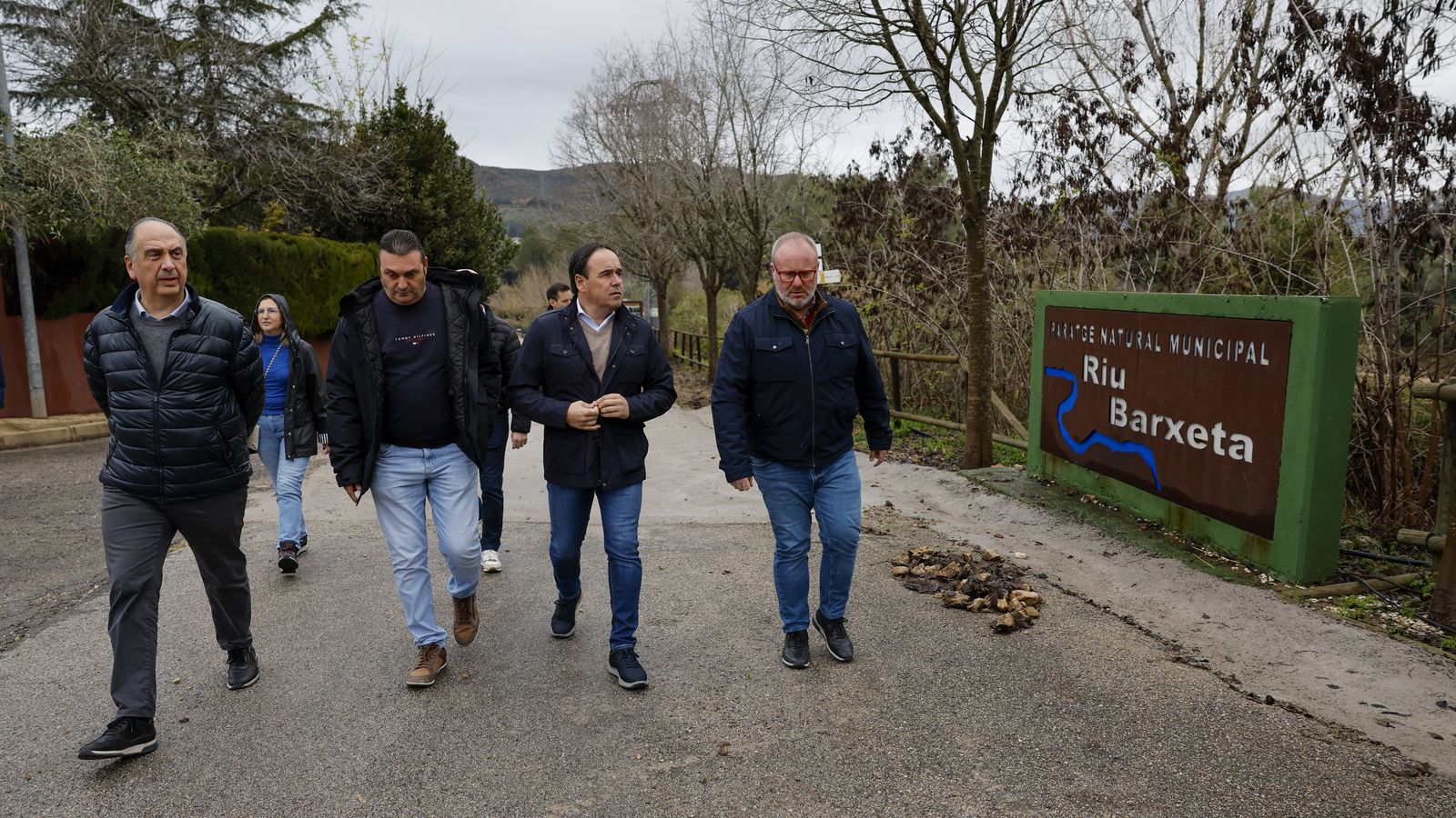 Pérez Llorca, este dilluns, visita el paratge natural del riu Barxeta
