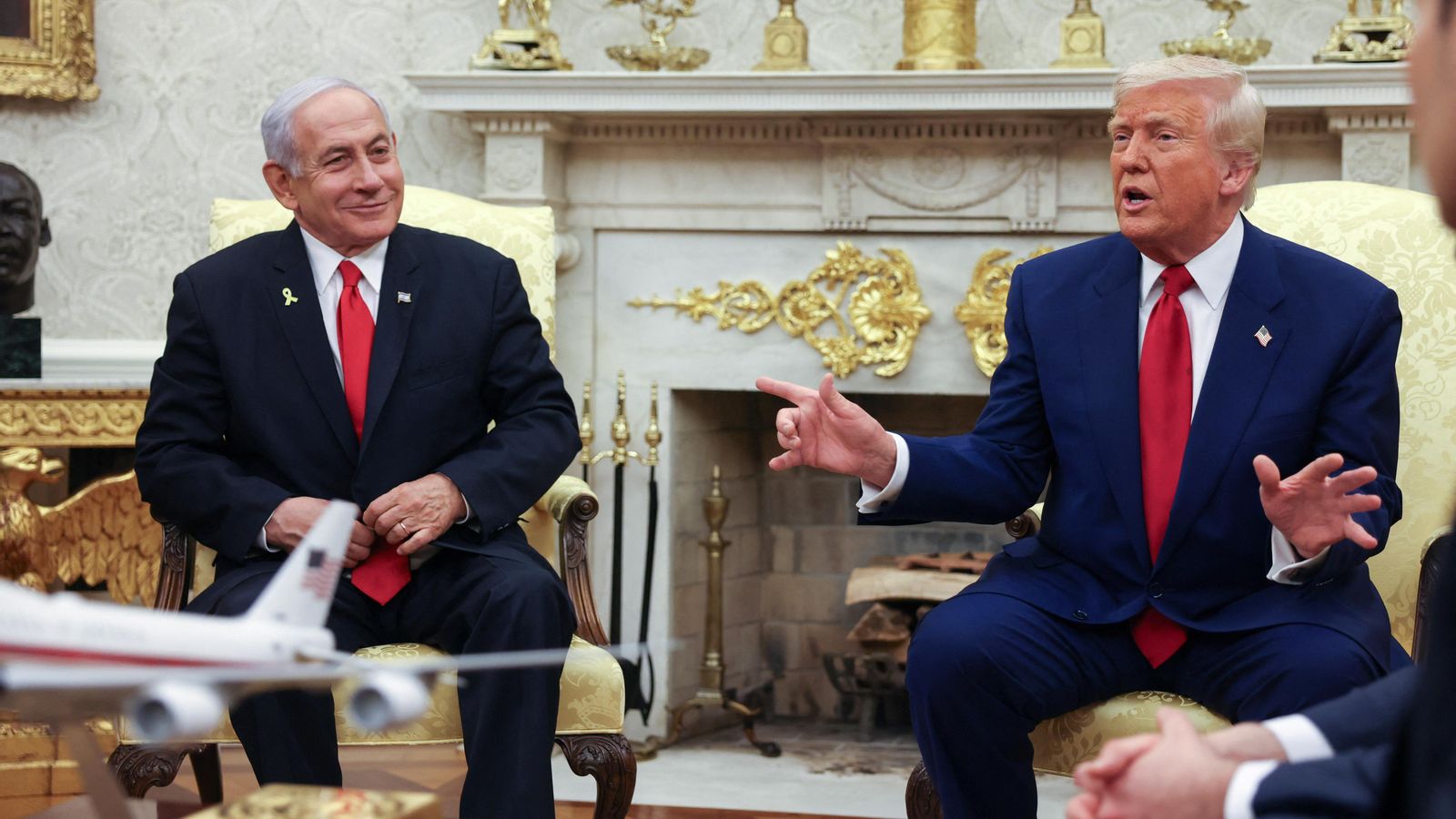 El primer ministre d'Israel i el president dels Estats Units