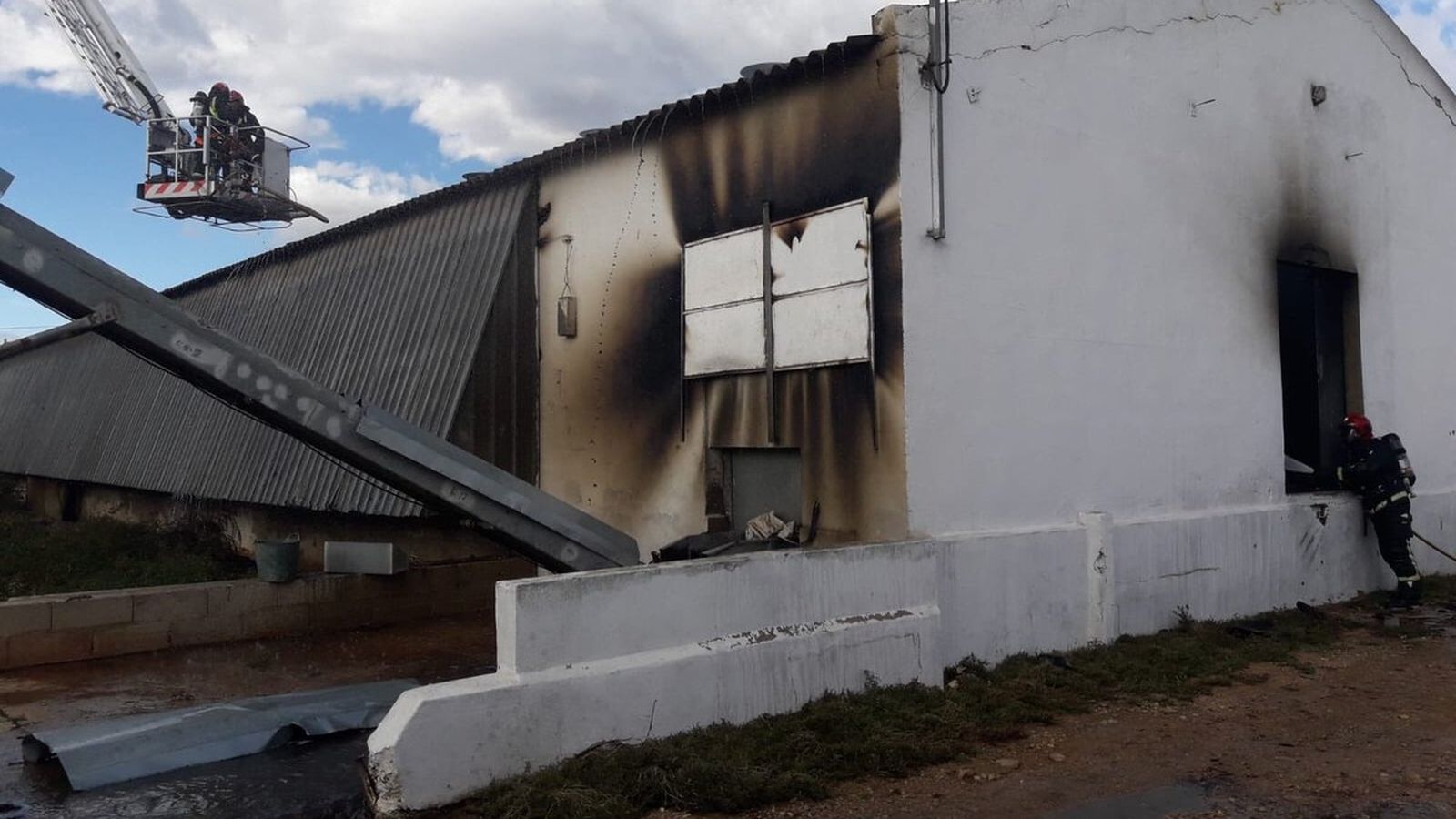 Estat de la nau afectada