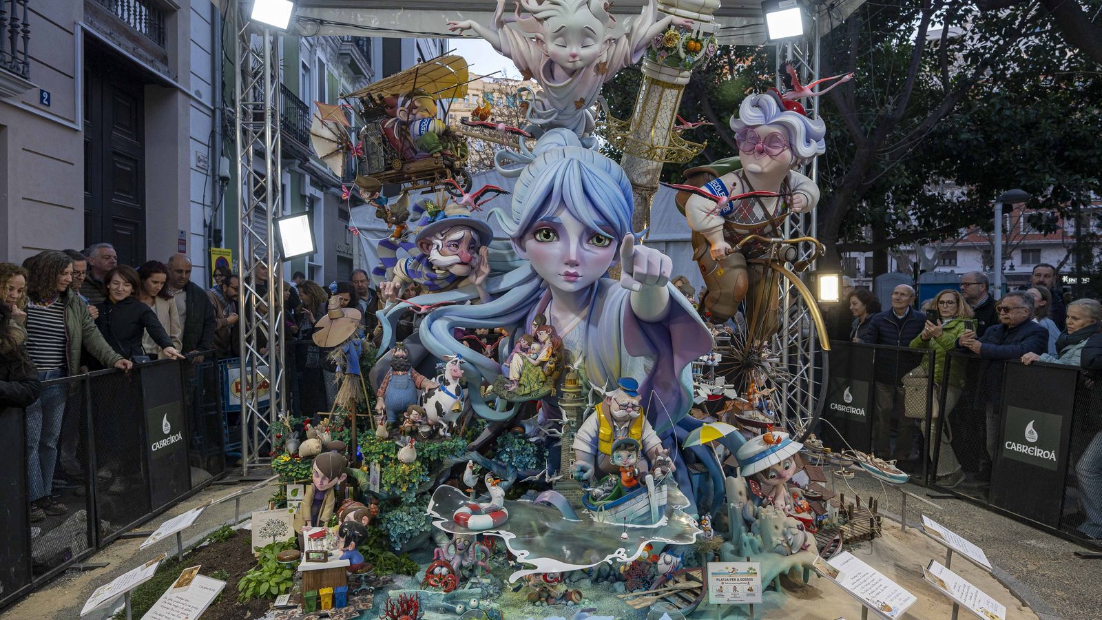 Espartero - Ramón y Cajal, millor falla infantil de la Secció Especial