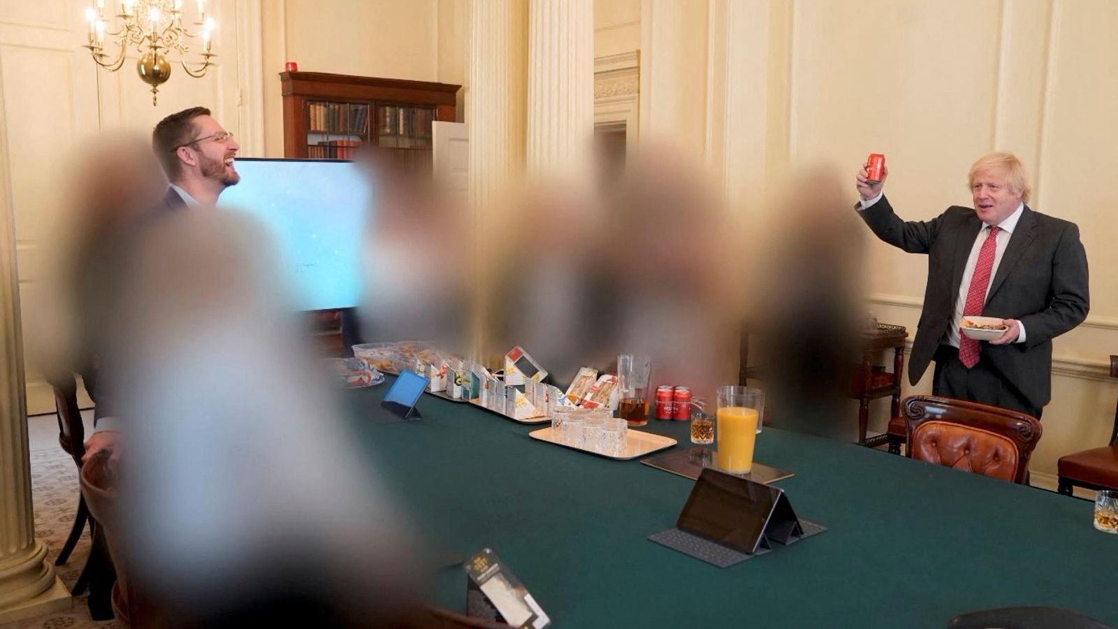 Una de les imatges publicades en l'informe elaborat per Sue Gray
