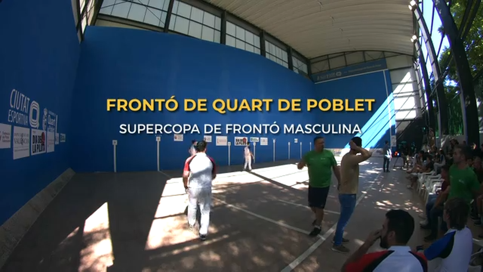 24.09.2023 | Supercopa de frontó Des del frontó d'Albal