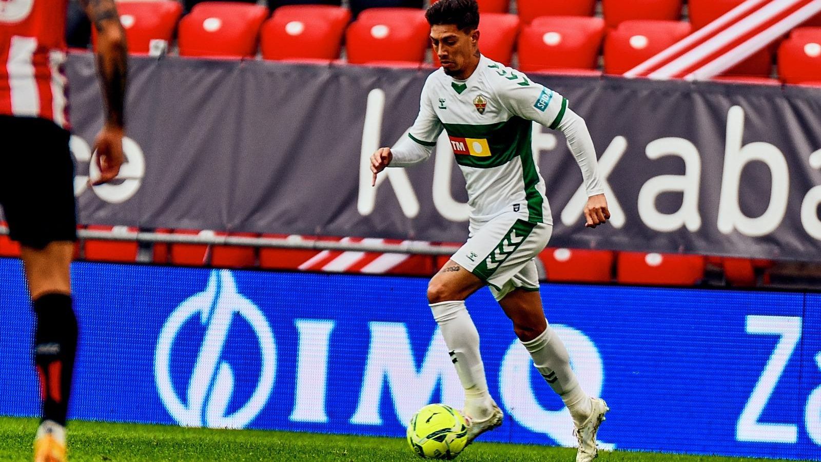 Rigoni, en un partit contra l'Athletic Club