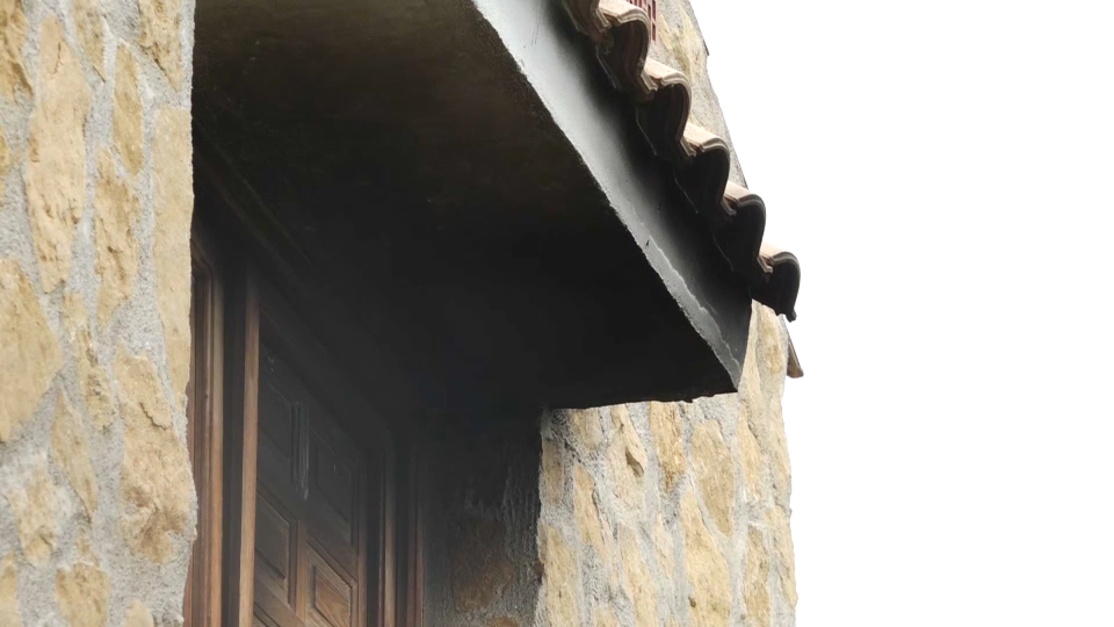 Habitatge unifamiliar incendiat en la carrerassa del Magre, a Castelló de la Plana