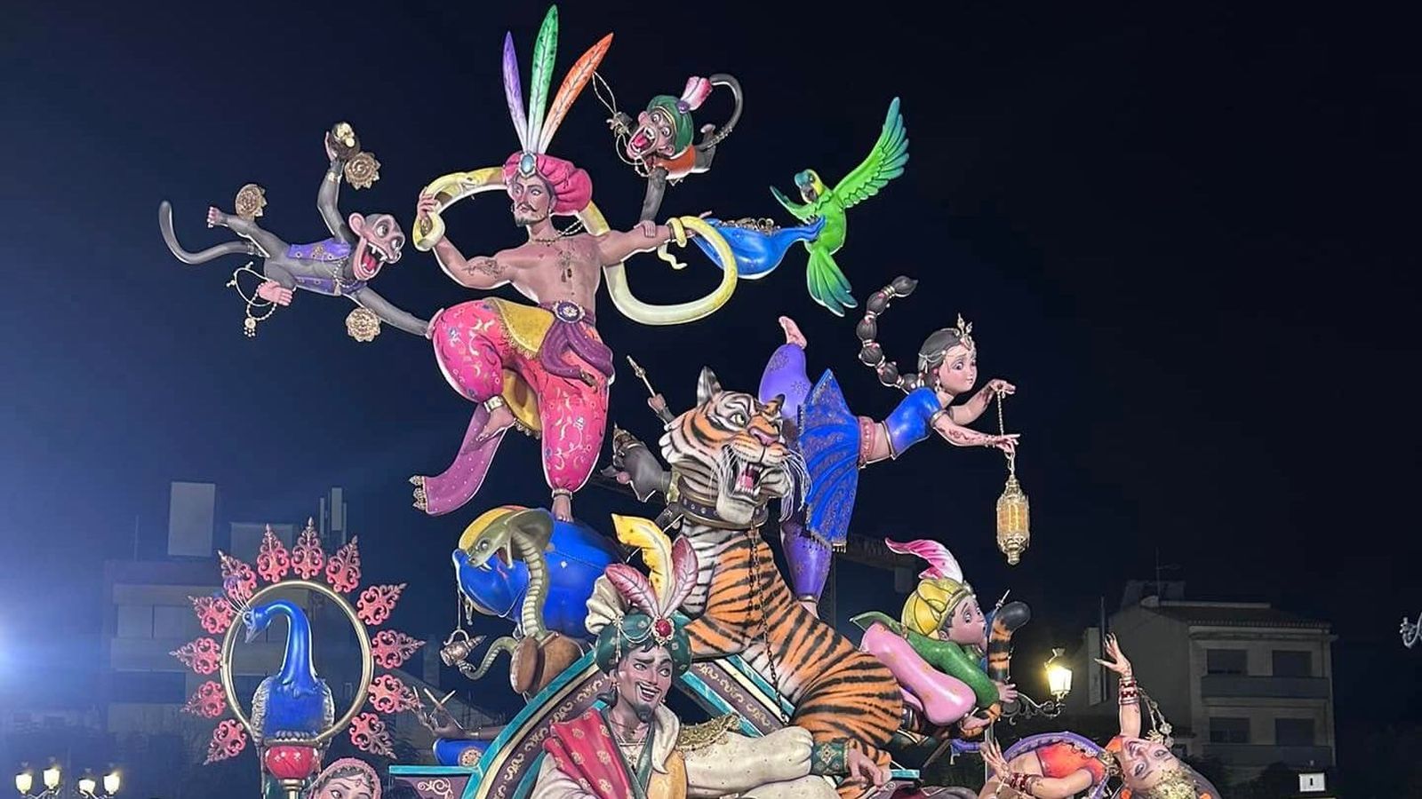 En la imatge, Monument Falla Plaça Prado 2026