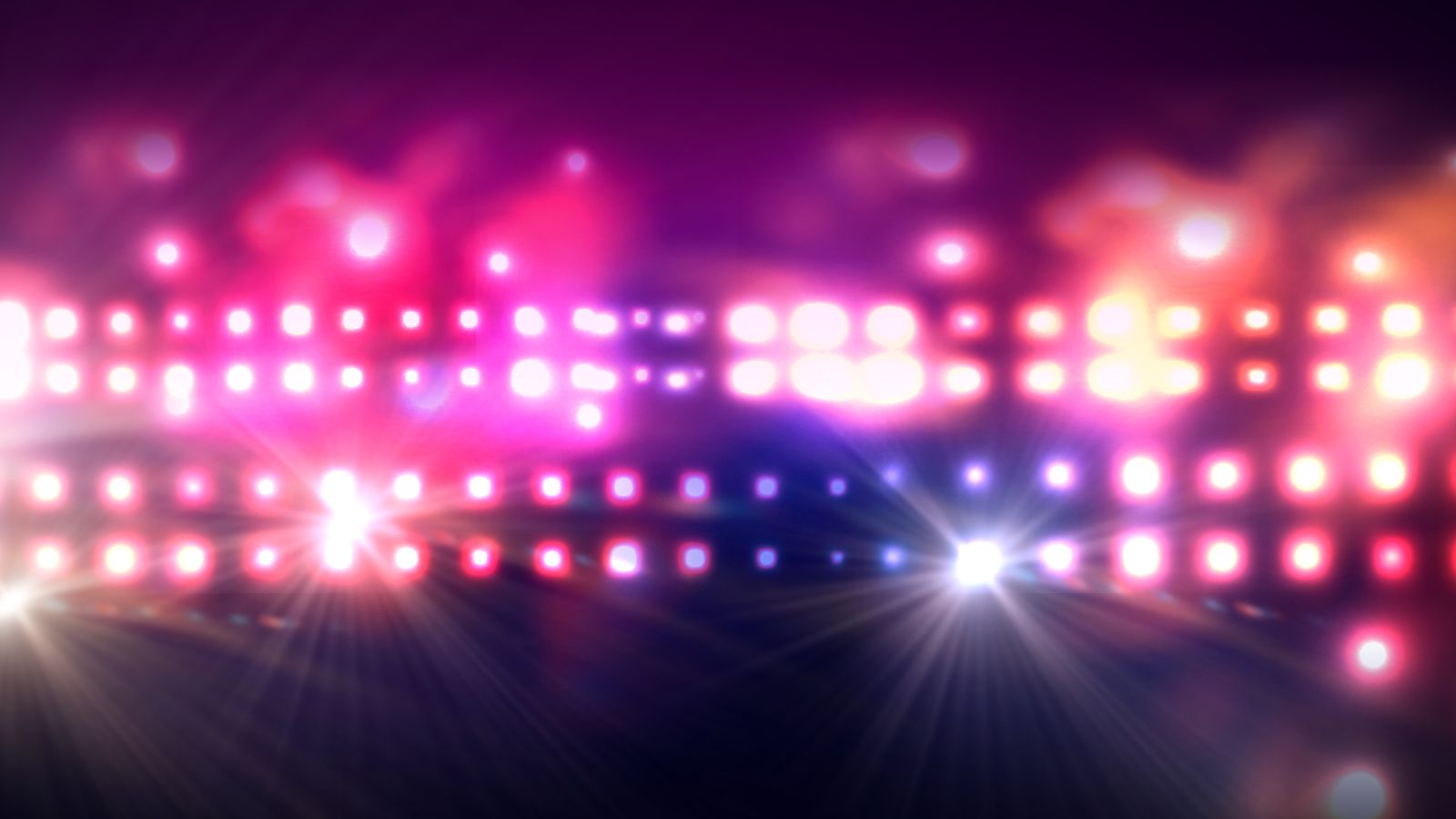 Llums en l'interior d'una discoteca