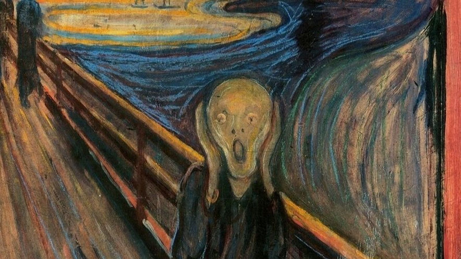 Imatge d'arxiu de "El crit" de Munch