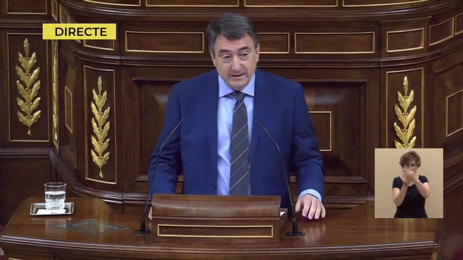 23.07.2019 | Intervenció d'Aitor Esteban en el debat d'investidura de Pedro Sánchez