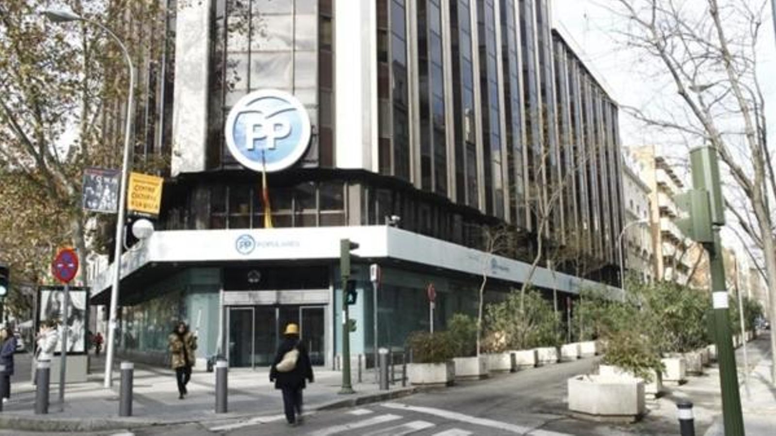 Imatge d'arxiu de la seu central del PP al carrer Gènova de Madrid