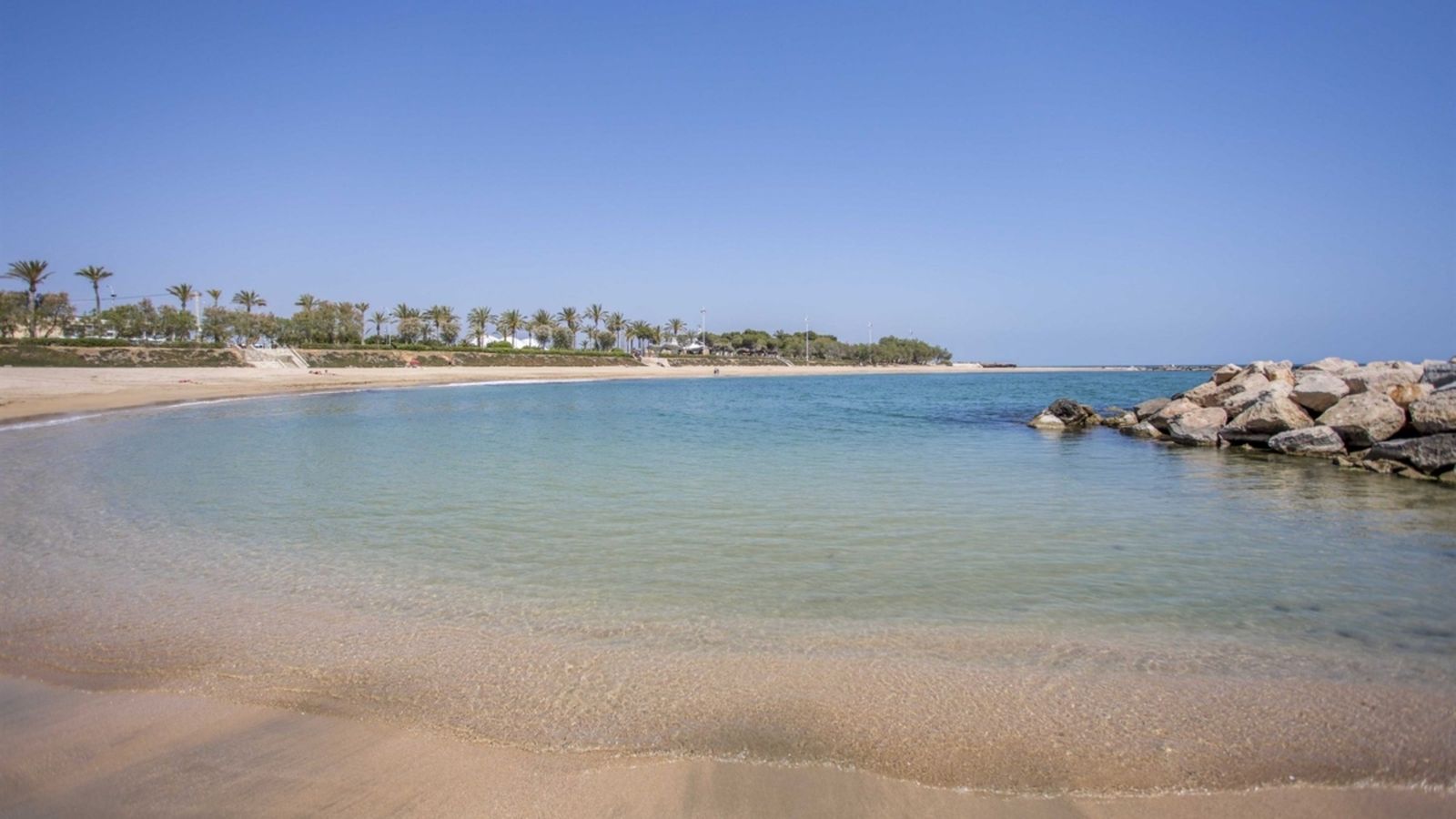 La platja es va tancar per l'elevada presència de paràmetres microbiològics