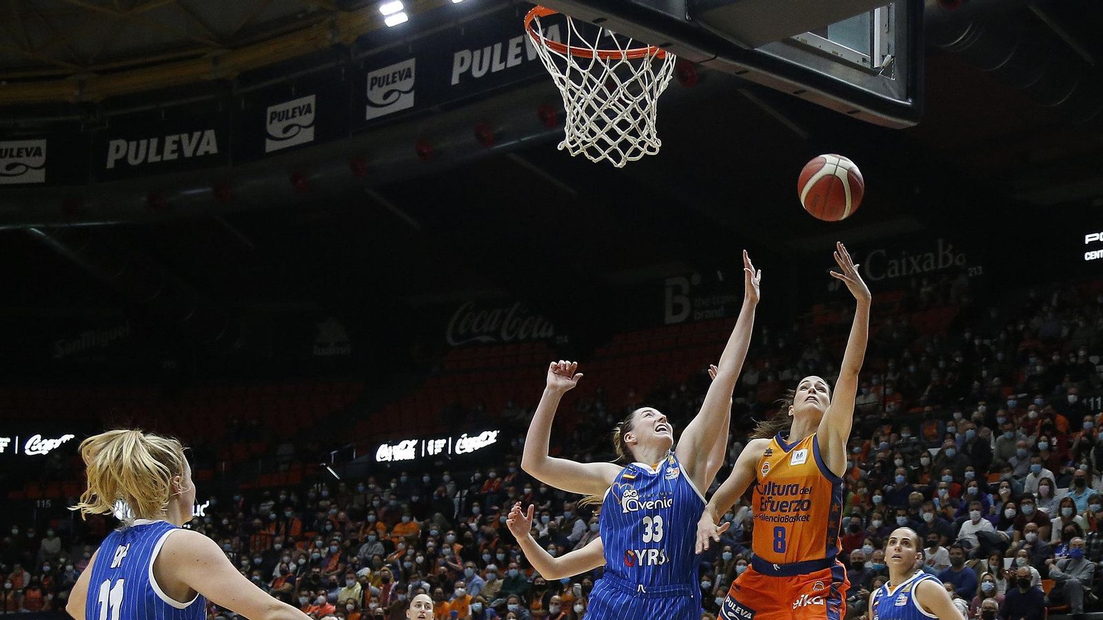 Rebecca Allen, amb 23 punts, ha fet la seua màxima anotadora com a jugadora taronja