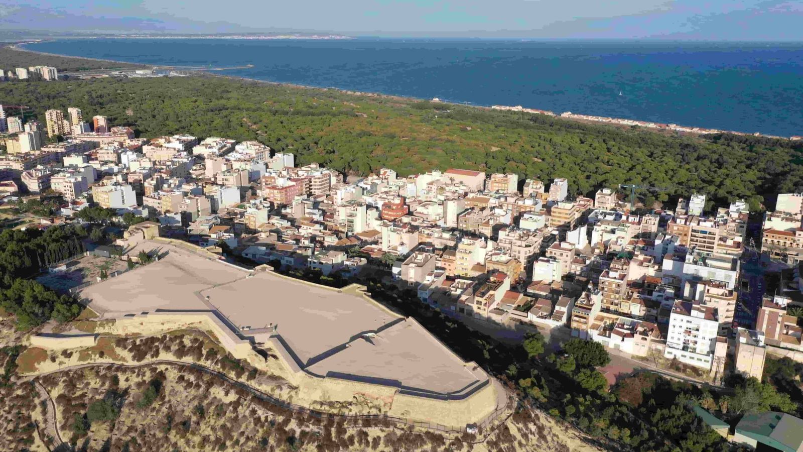 Imatge aèria de Guardamar del Segura