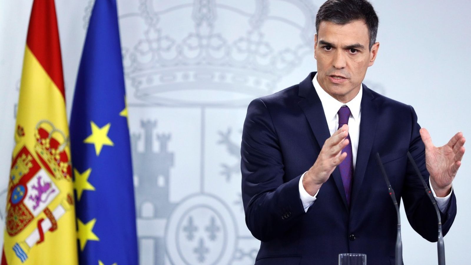 Compareixença del president del govern d'Espanya, Pedro Sánchez, després del Consell de Ministres