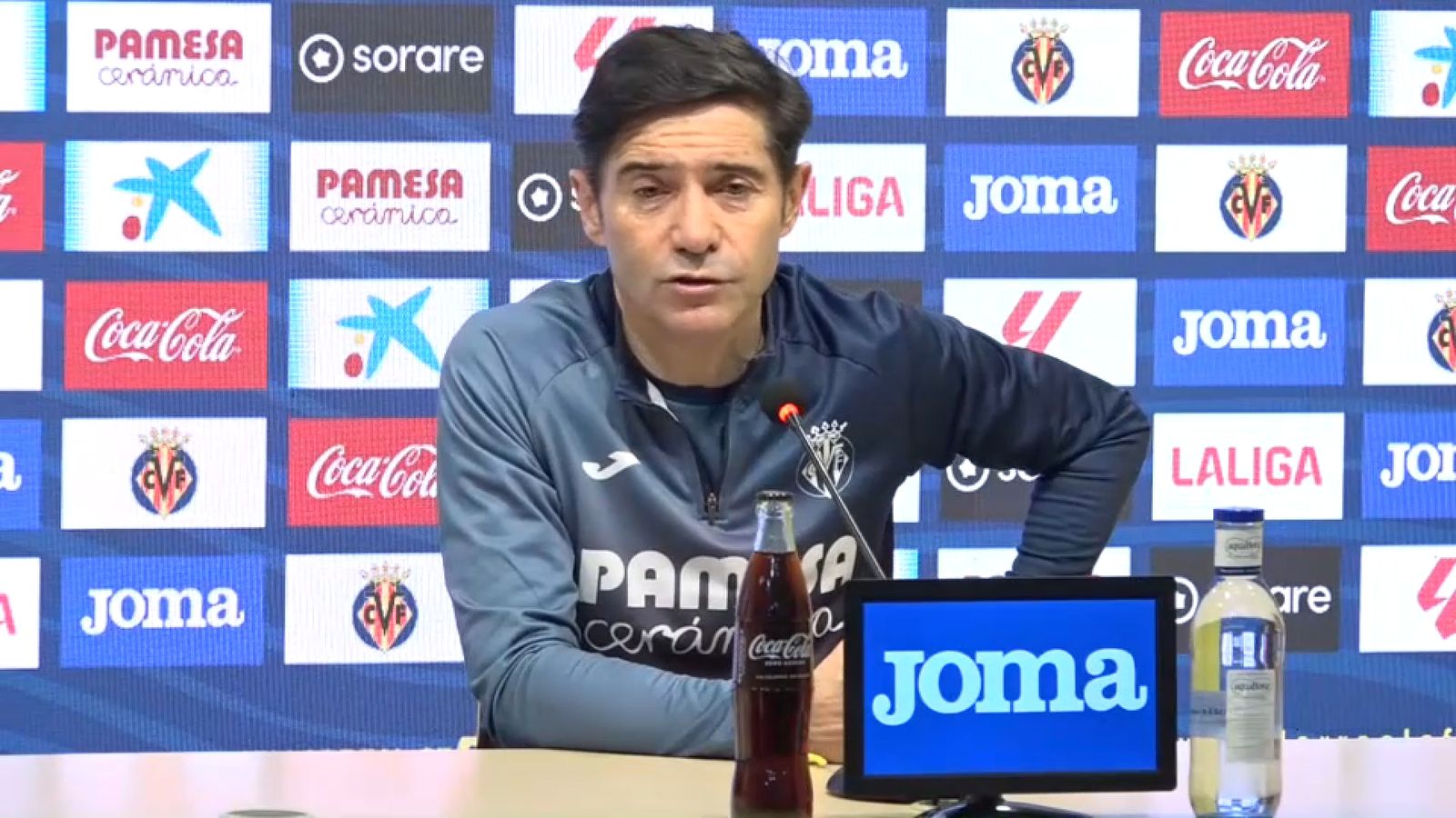 El tècnic del Vila-real, Marcelino Garcia Toral