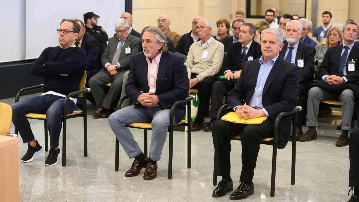 Els membres de la trama Gürtel, en una imatge d'arxiu Els membres de la trama Gürtel, en una imatge d'arxiu