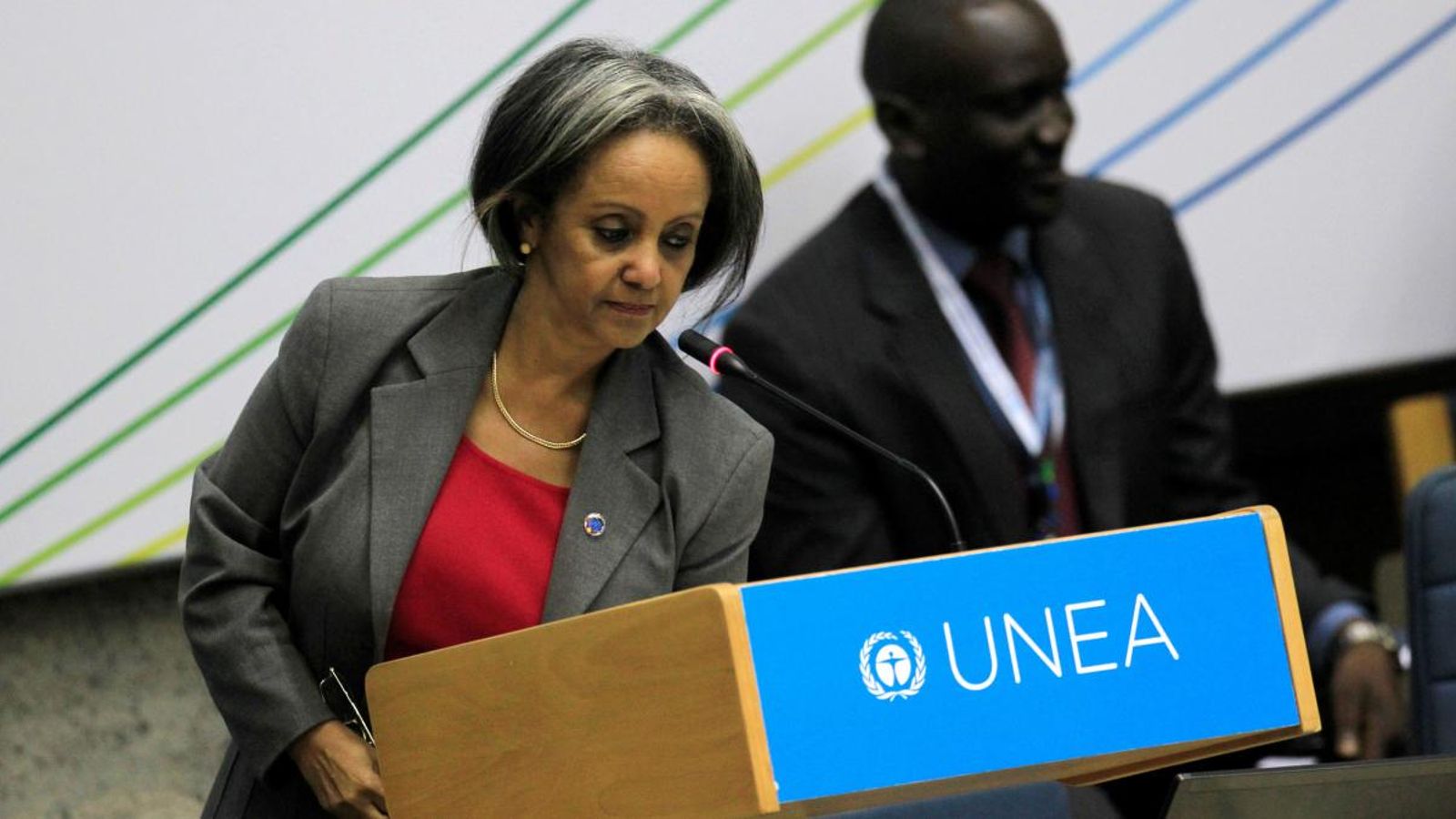 Sahlework Zewde deixa el lloc com a representant especial del secretari general de les Nacions Unides davant la UA | REUTERS