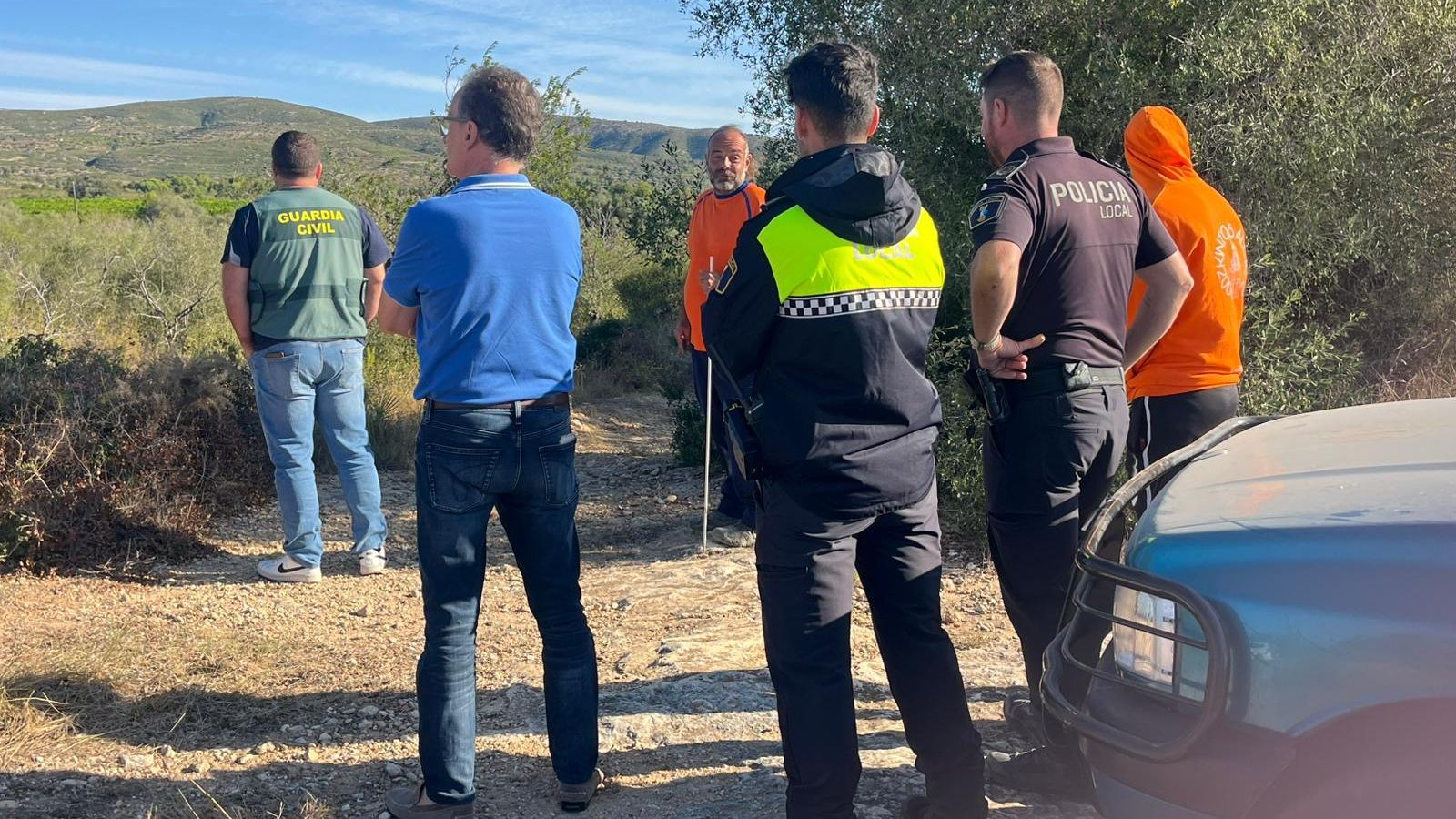 Operatiu de cerca de les vaques escapades a Alcalà de Xivert Operatiu de cerca de les vaques braves escapades a Alcalà de Xivert