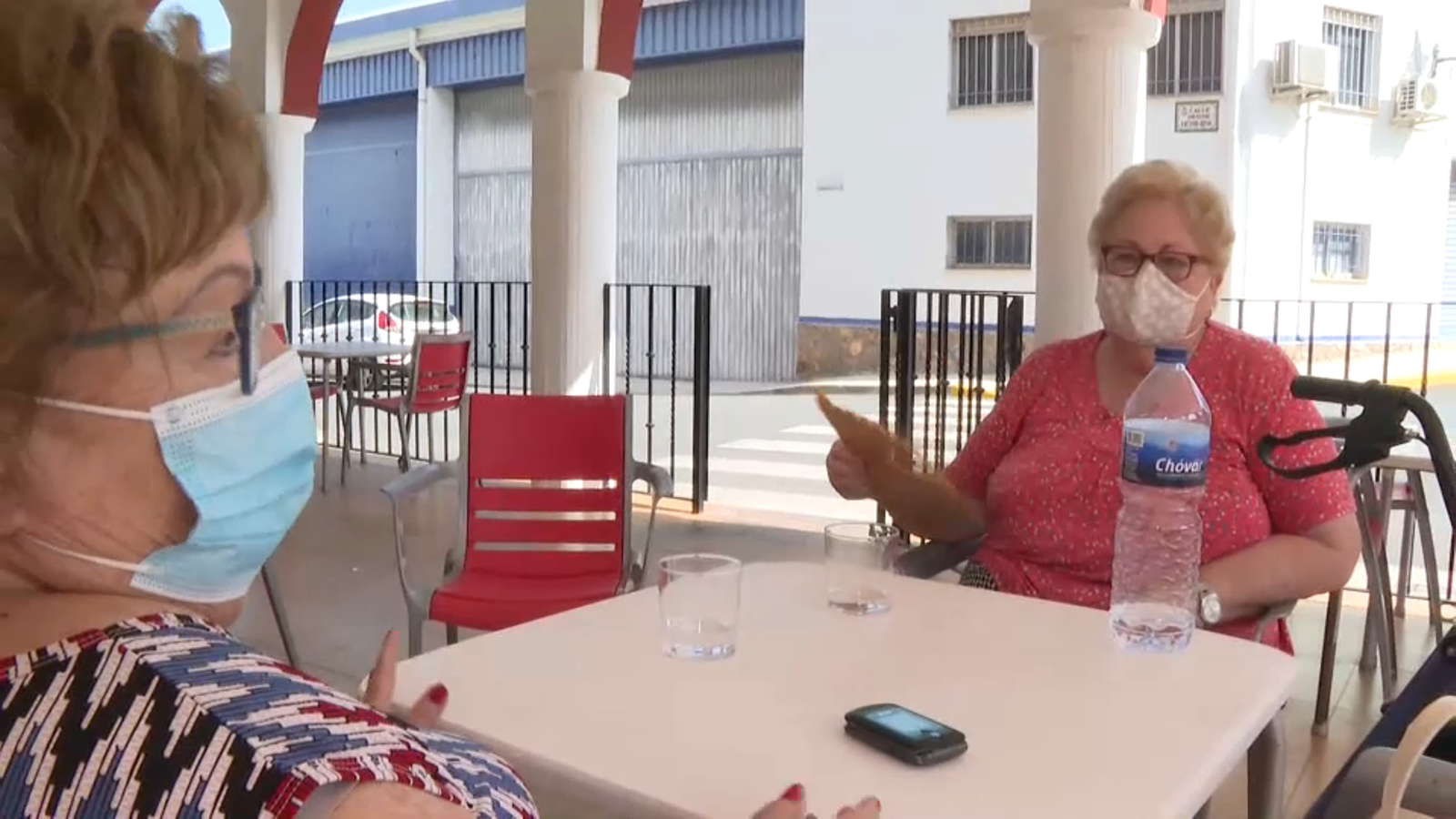 Les veïnes d'Assuévar a poc a poc es recuperen de l'esglai