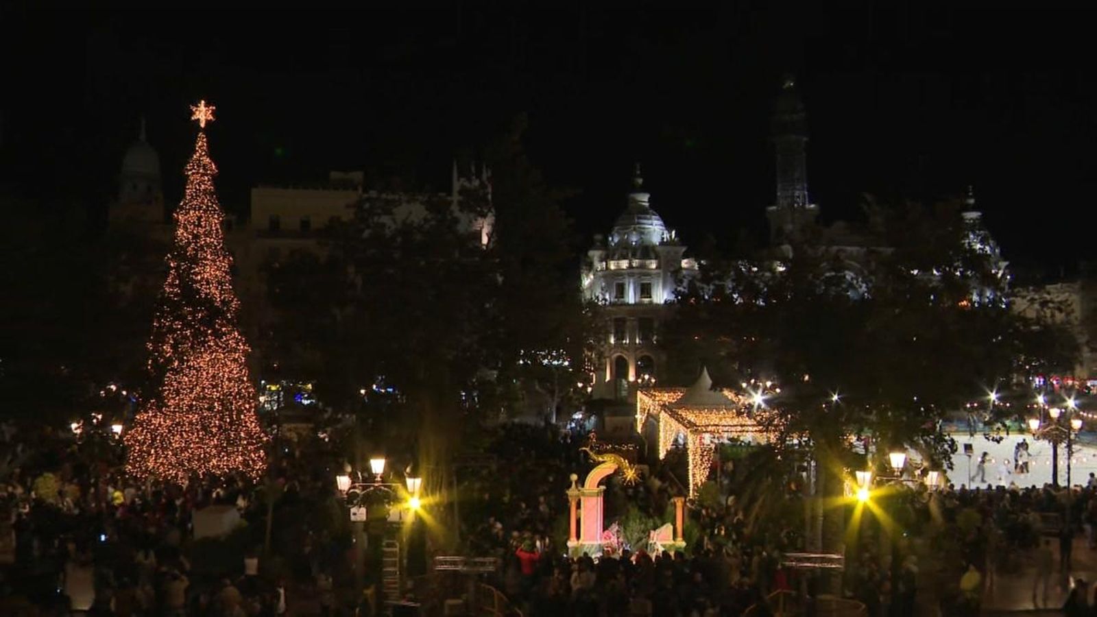 Llums nadalenques de València