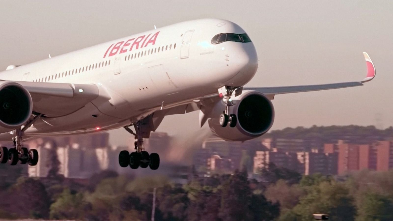 Imatge d'arxiu d'un avió d'Iberia