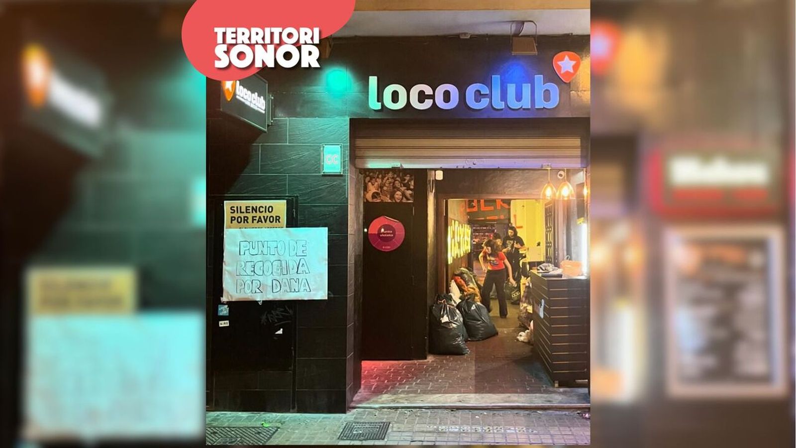 04.11.2024 | La sala Loco Club, un dels punts solidaris de la ciutat de València