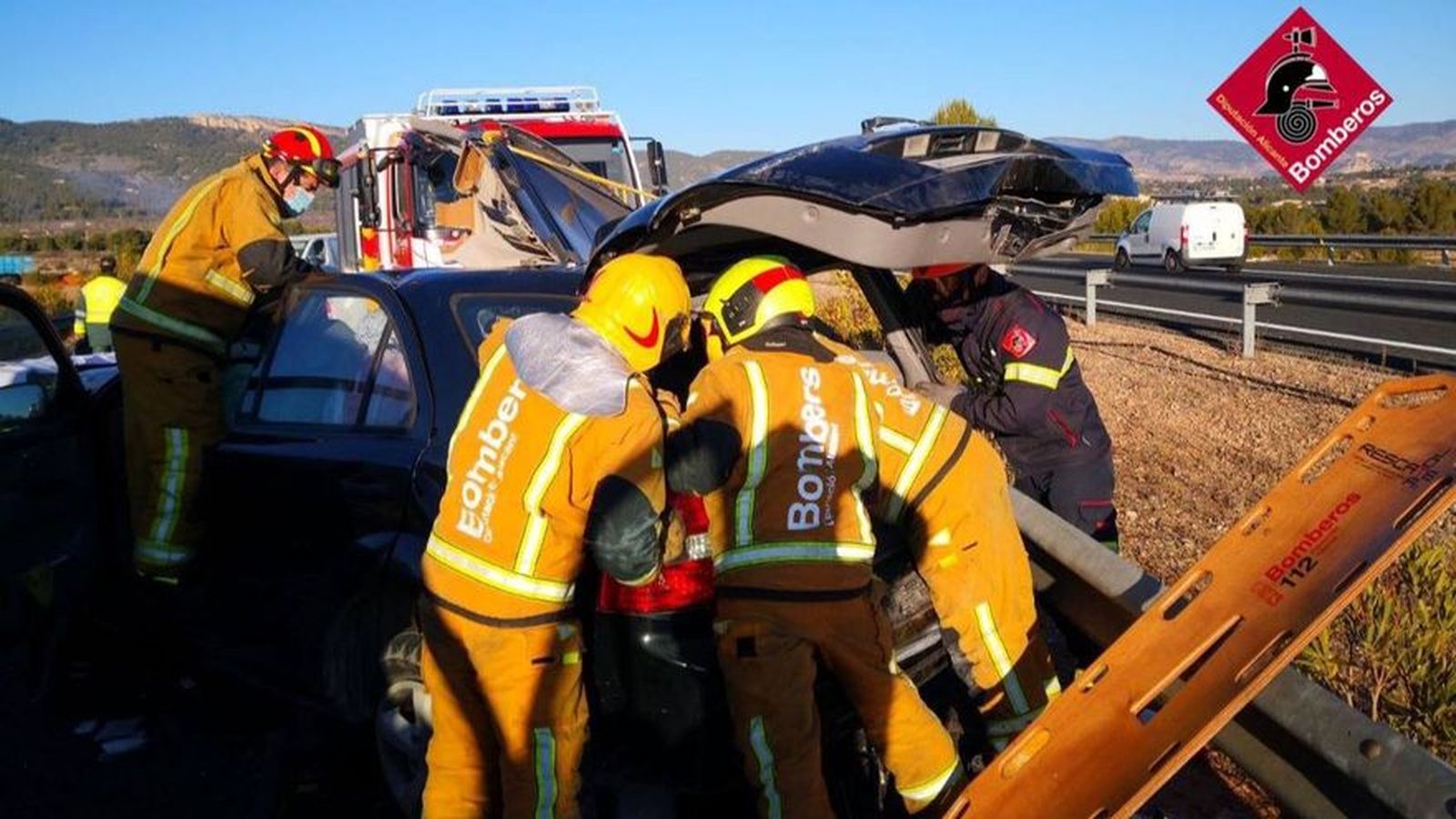 Imatge d'arxiu dels bombers d'Alacant