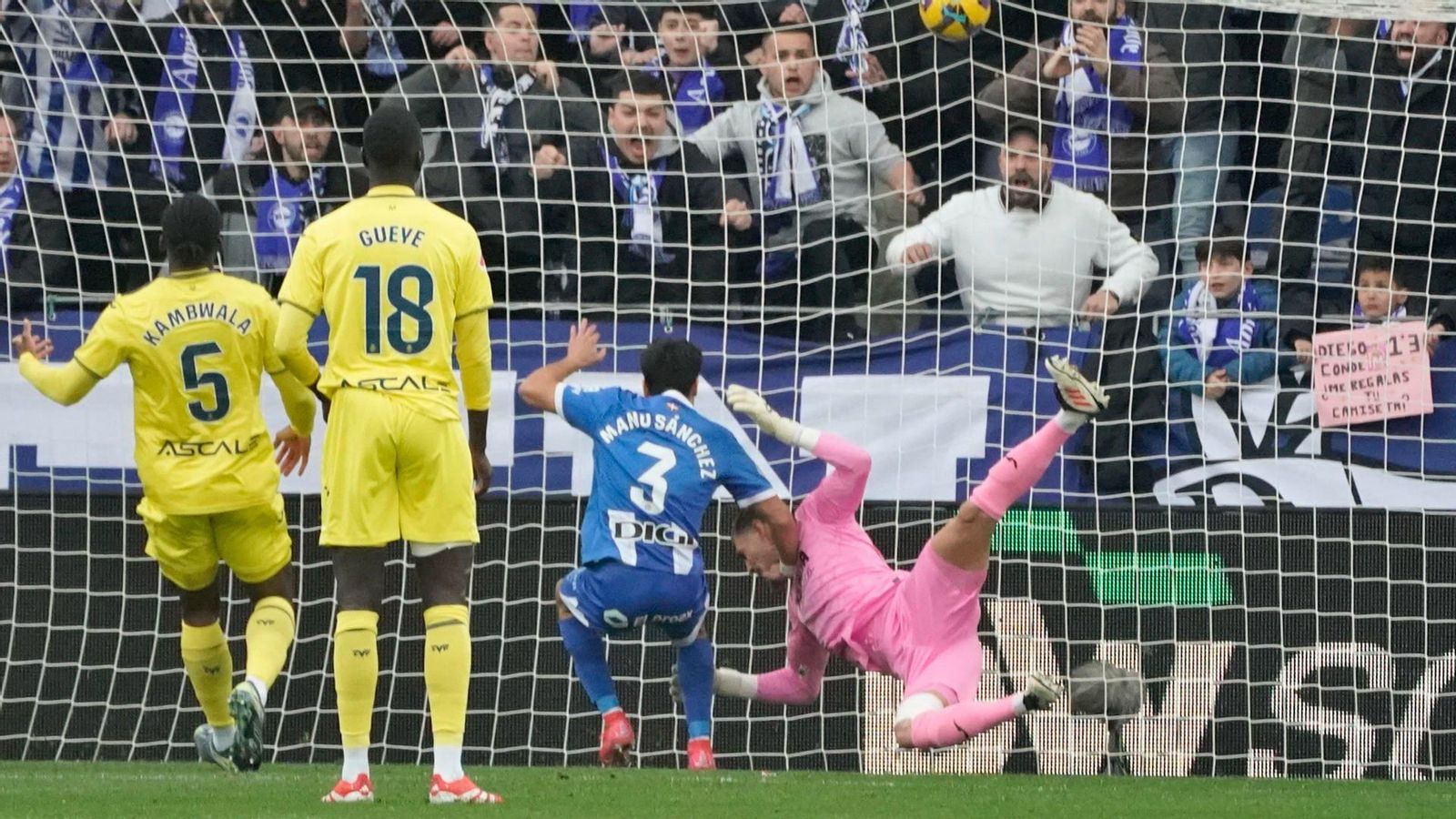 L'acció del gol local