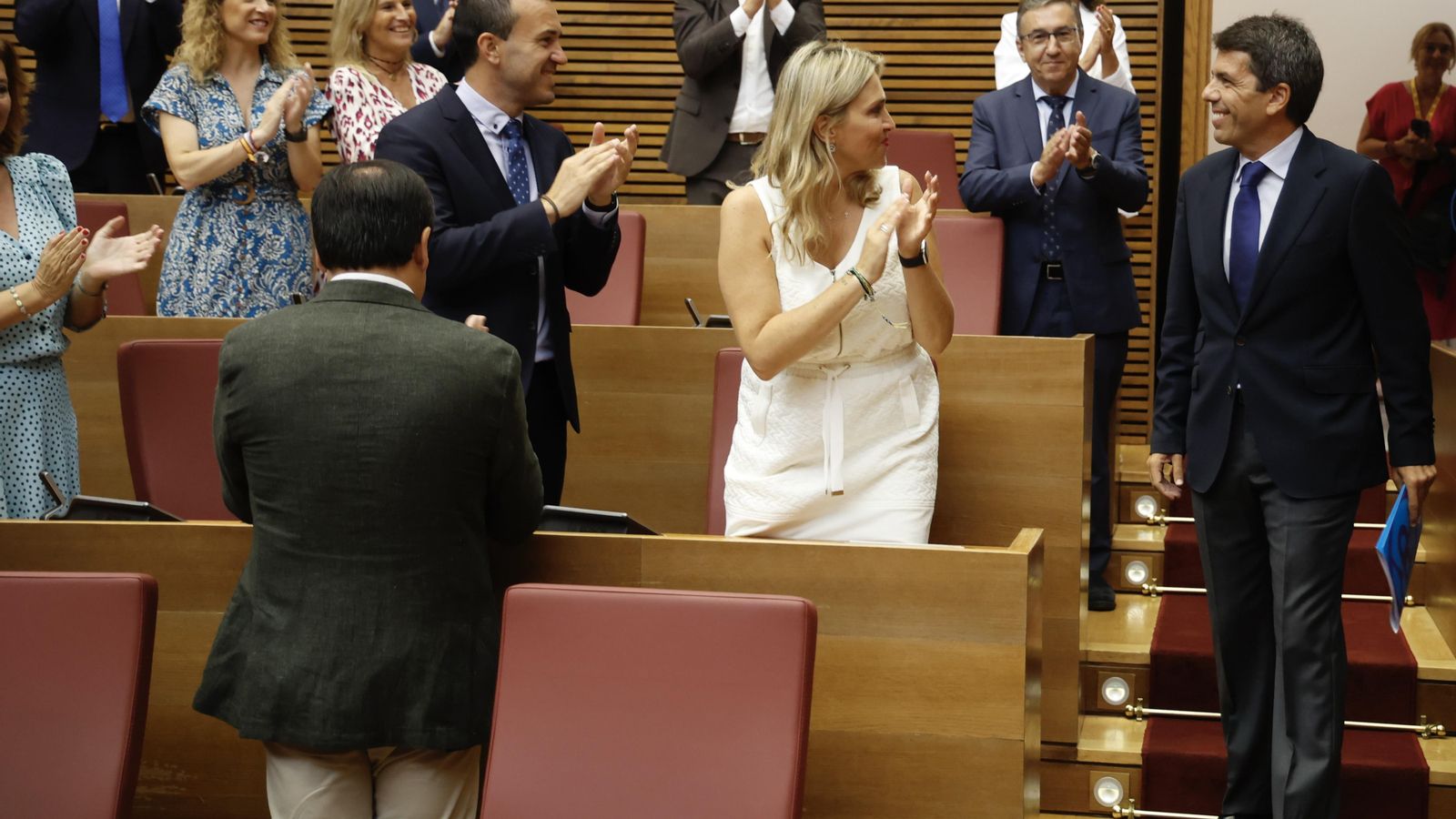 El candidat a la presidència de la Generalitat, Carlos Mazón