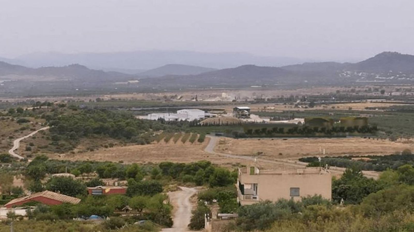 Terrenys on està previst que s'alce la planta