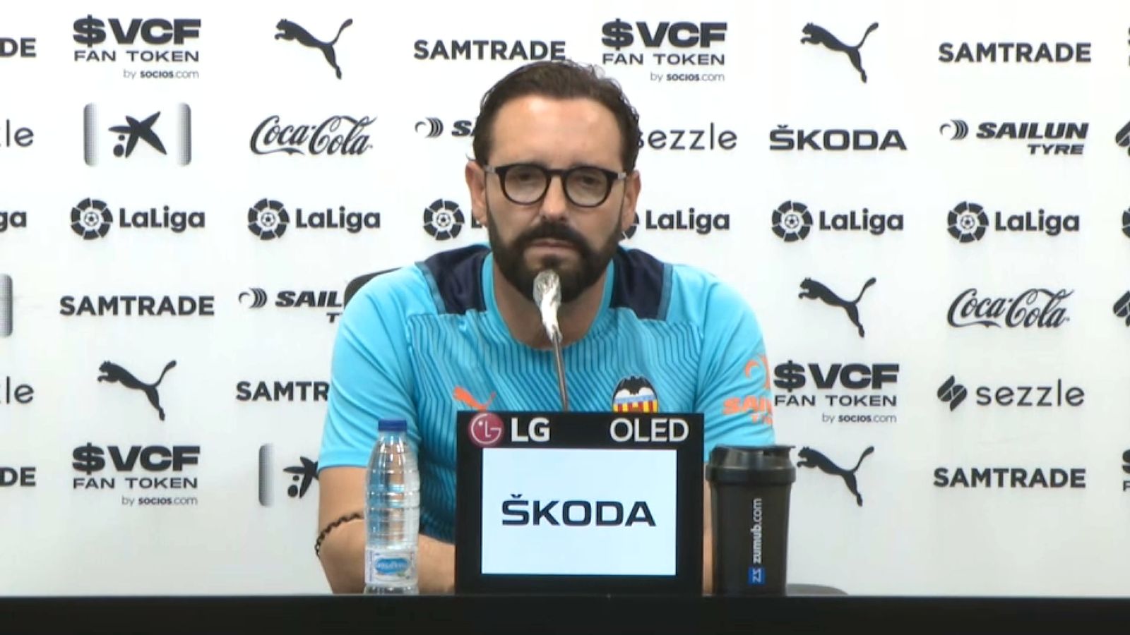 El tècnic del València, José Bordalás