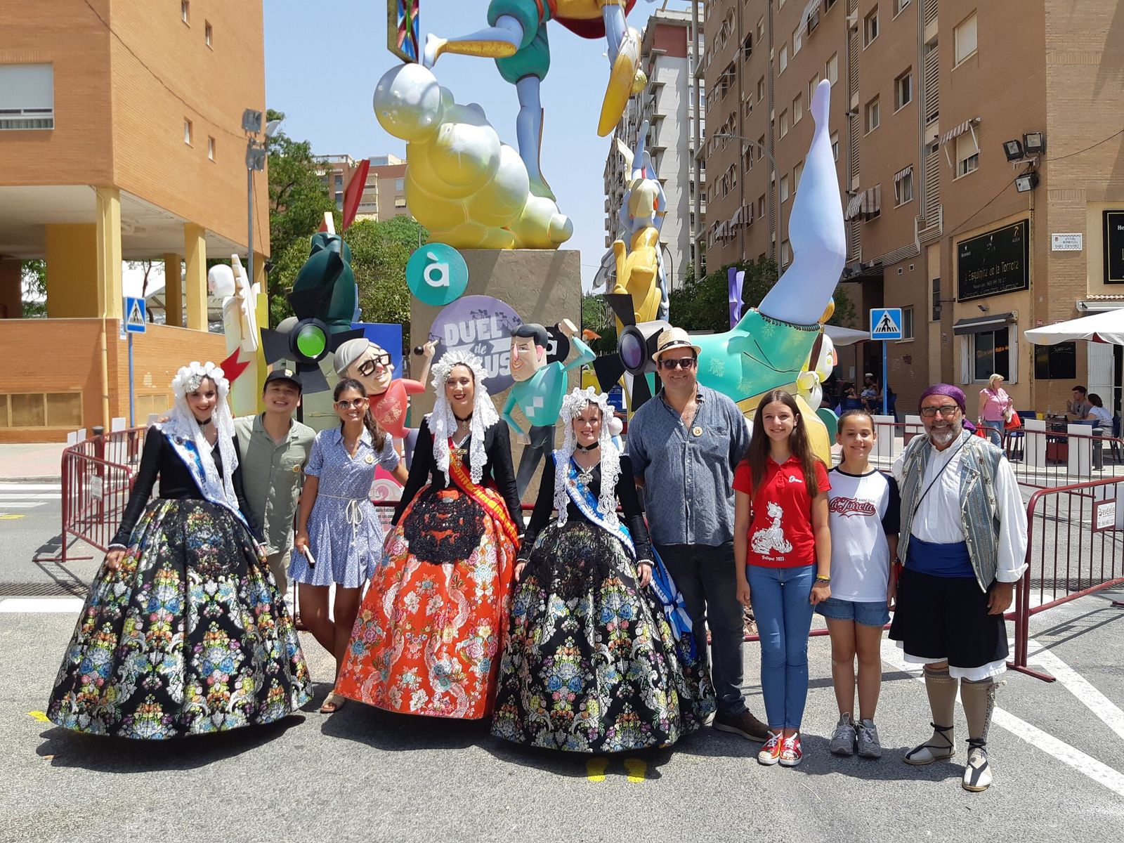 El segon premi ha sigut per a la foguera Sant Blai - La Torreta