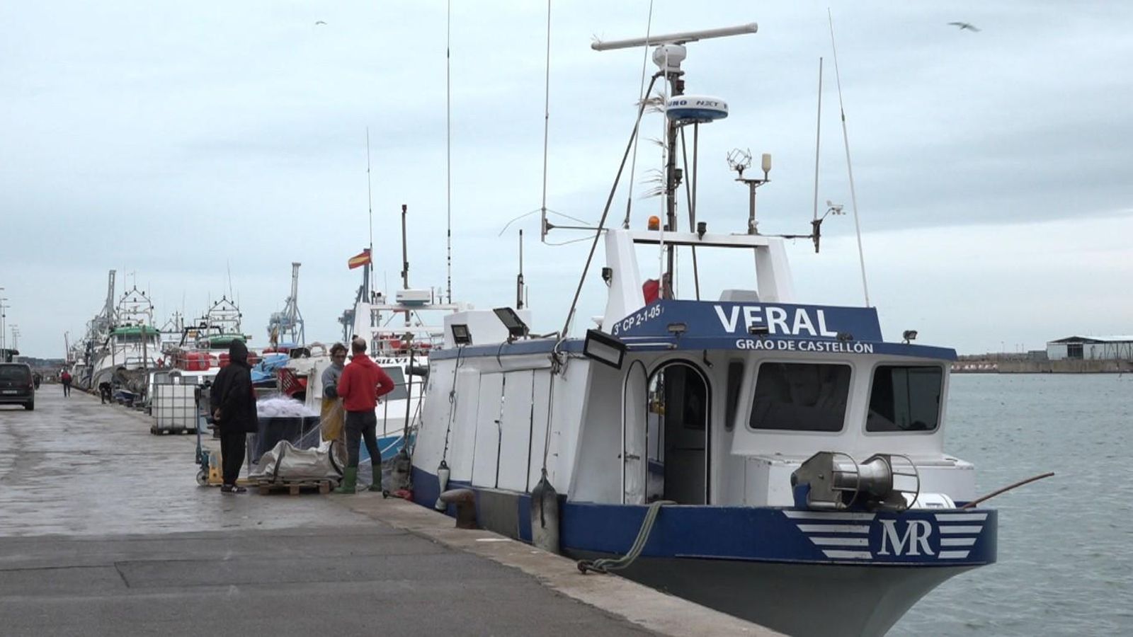 Vaixell amarrat al port