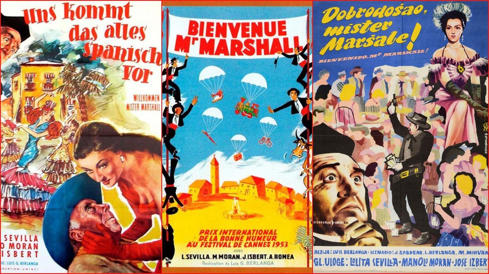 Cartells internacionals de 'Bienvenido, Mister Marshall'