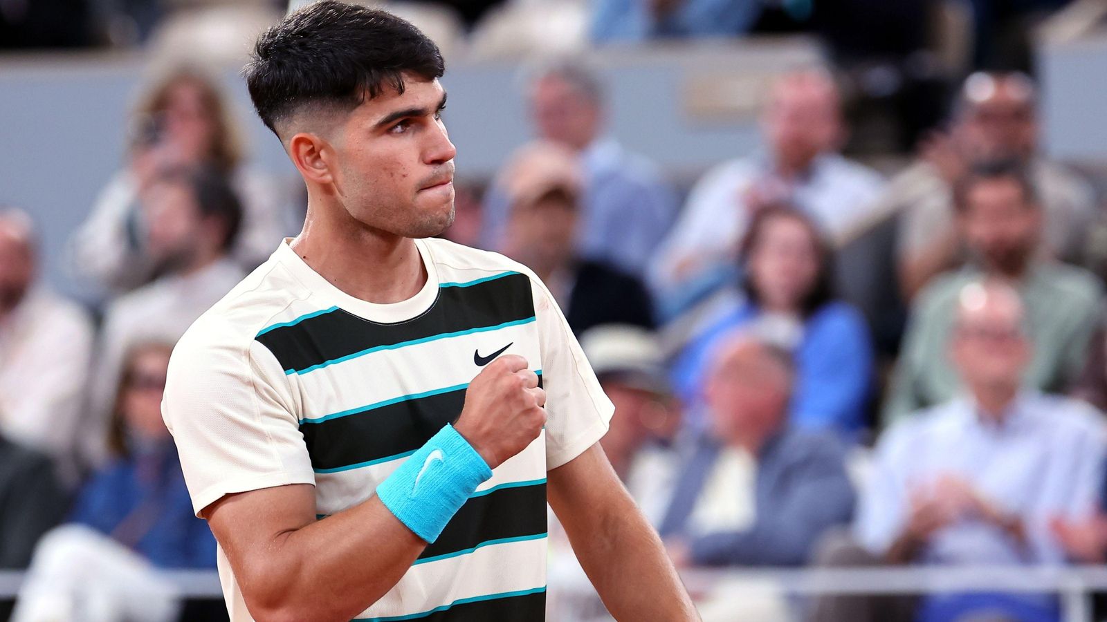 El tenista murcià, Carlos Alcaraz