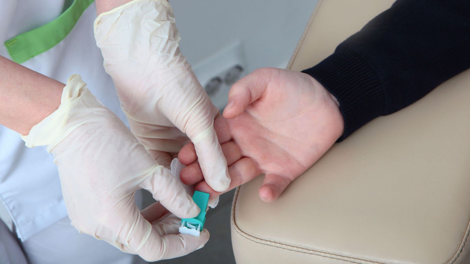 Imatge d'arxiu d'una analítica de sang