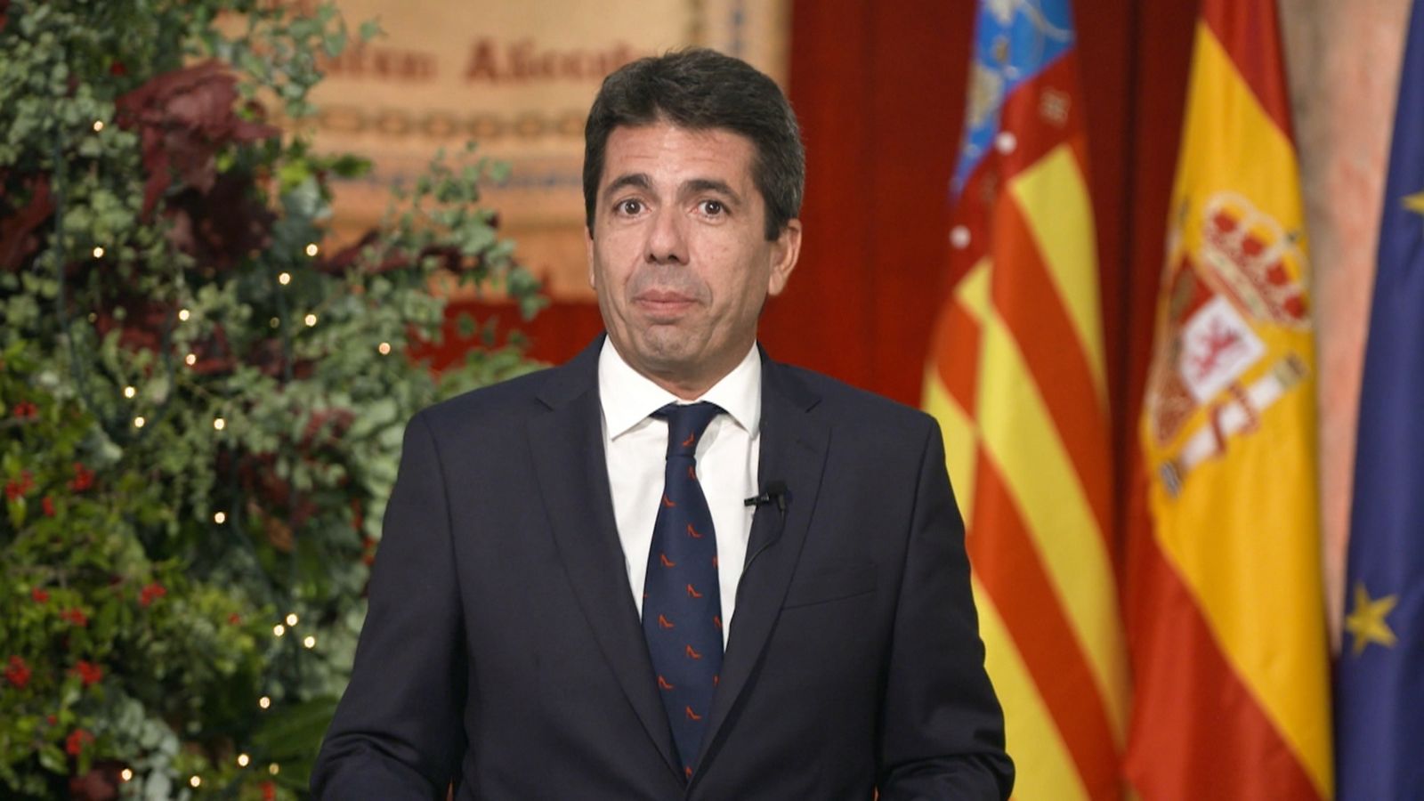 Missatge de Cap d'Any del President de la Generalitat, Carlos Mazón