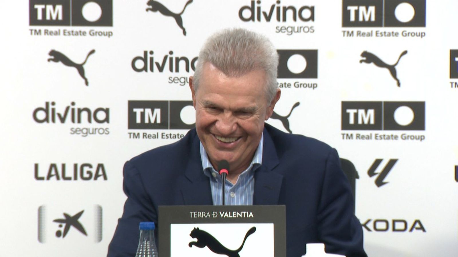 La cara més divertida de Javier Aguirre