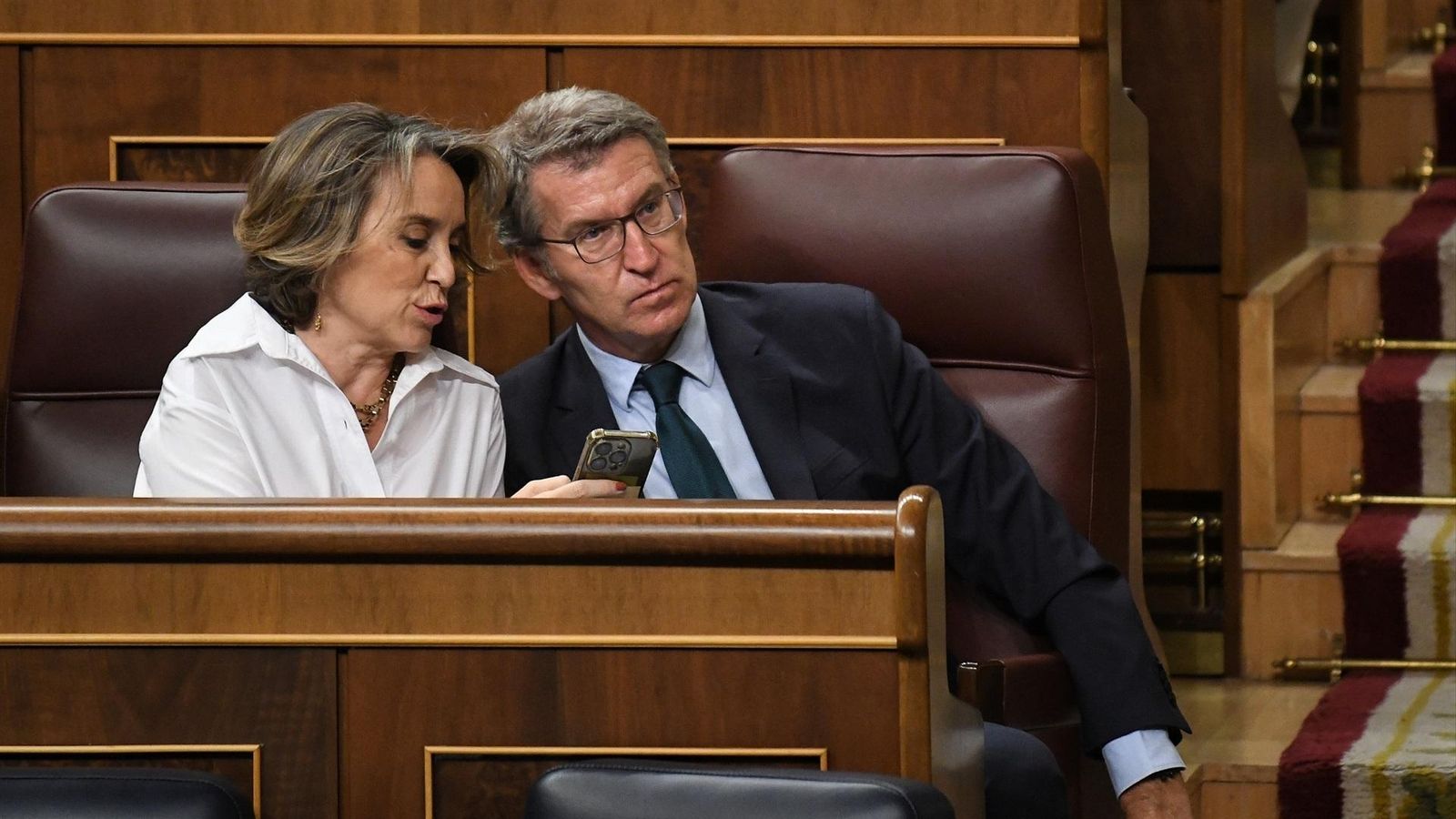 Alberto Nuñez Feijóo i Cuca Gamarra