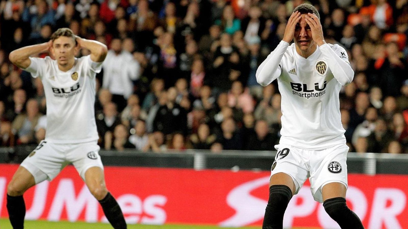 Rodrigo Moreno lamenta una ocasió errada