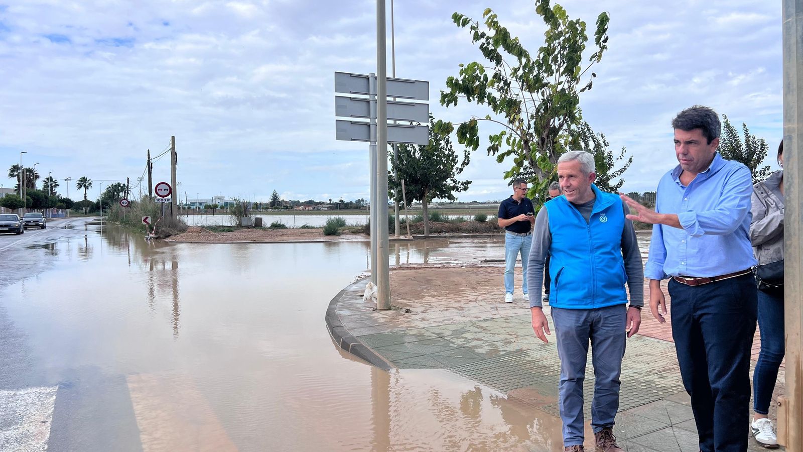 Mazón, ha visitat este dissabte Pilar de la Horadada, al Baix segura