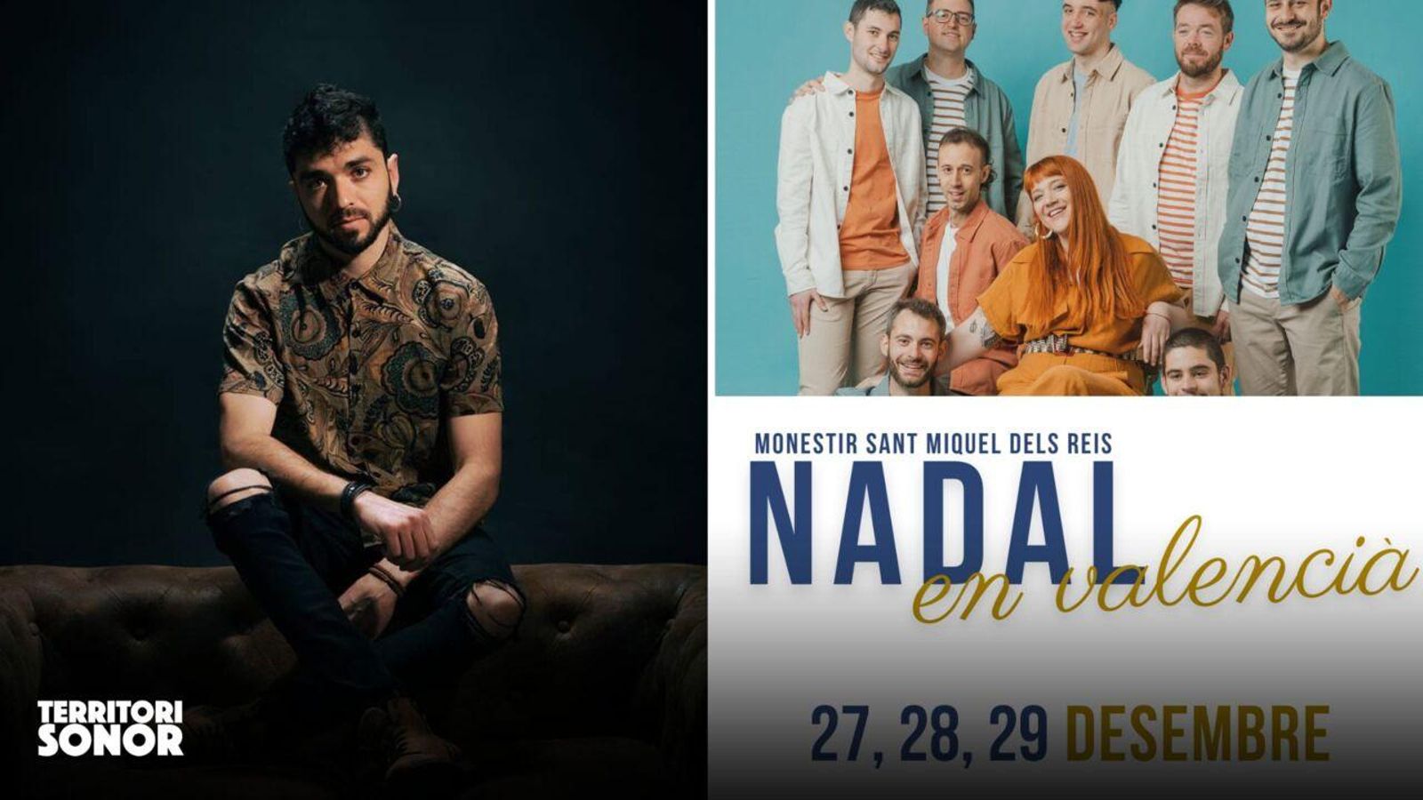 22.12.2023 | Malonda, el concert d'acomiadament de Tito Pontet, "Nòmades" i les nadales més virals