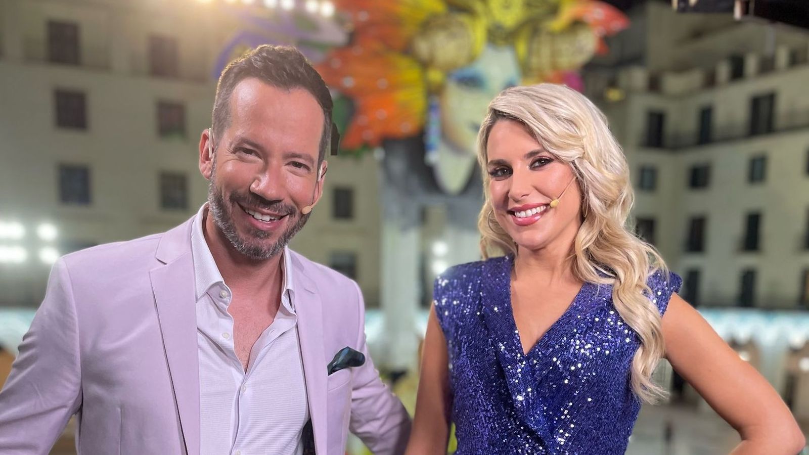 Ferran Cano i Maria Fuster en les Fogueres de 2022