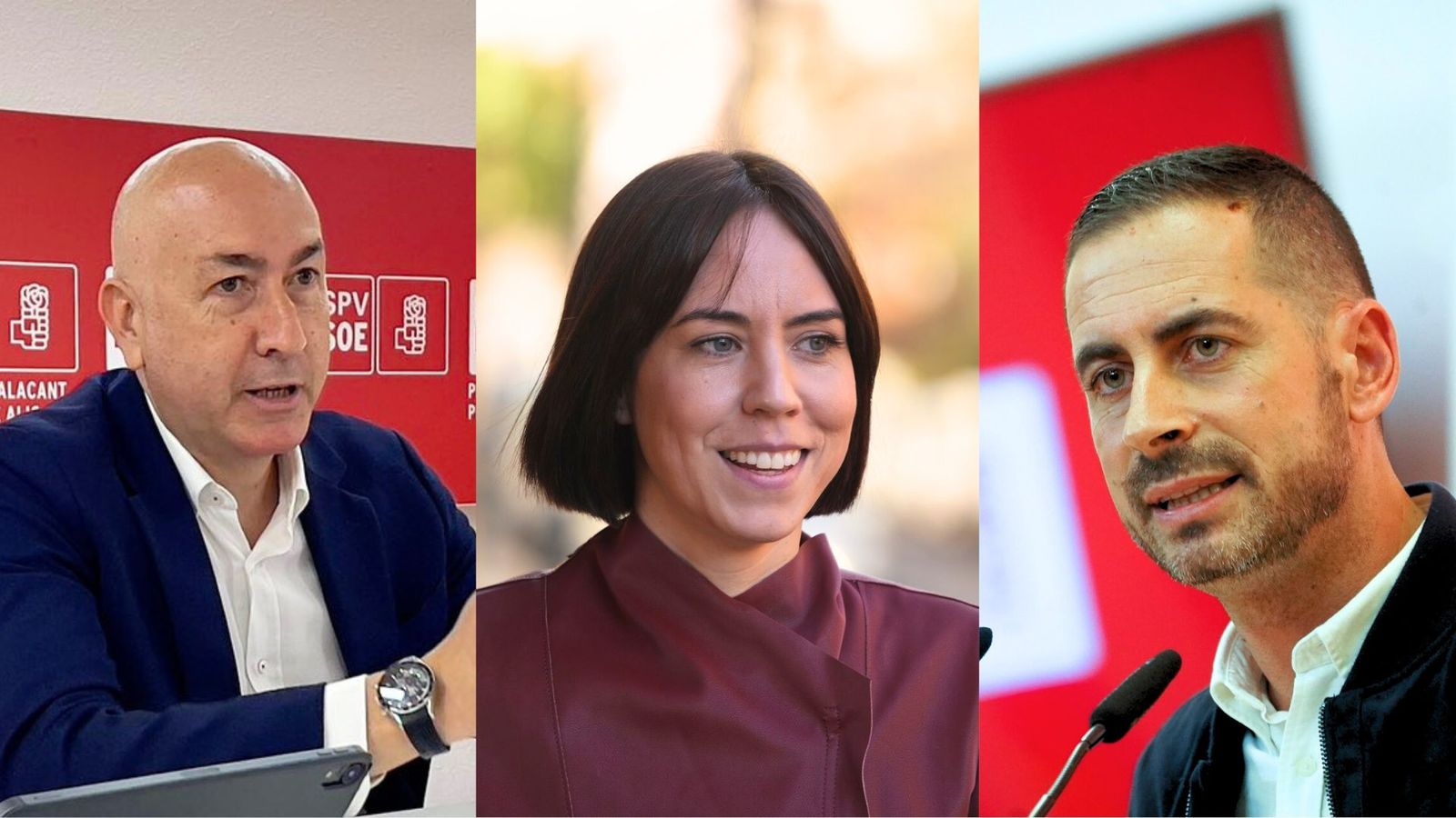 Alejandro Soler, Diana Morant i Carlos Fernández Bielsa, els aspirants a succeir Ximo Puig al capdavant del PSPV